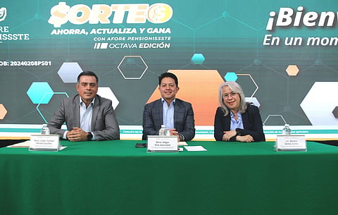 Entrega Afore Pensionissste premios a ganadores de “Ahorra, Actualiza y Gana con Afore Pensionissste”