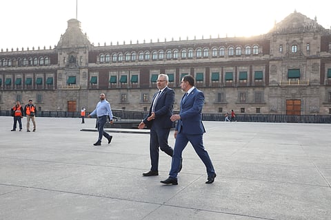 Tras reunión, Bedolla y Sheinbaum afinan estrategias de seguridad para Michoacán