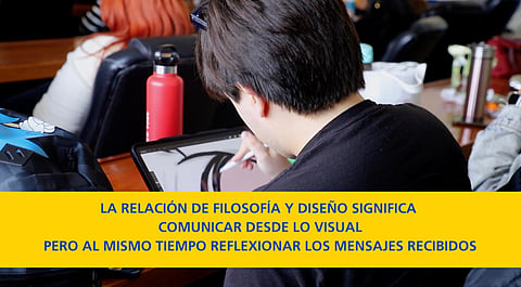 La filosofía y el diseño tienen una gran relación, explica Filósofo 