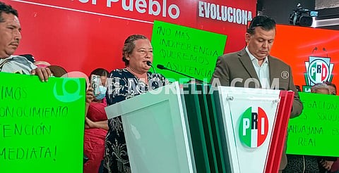 Desplazados de El Coire claman por atención del gobierno de Michoacán