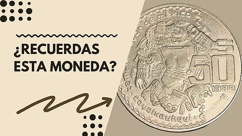 ¿Recuerdas esta moneda? Este es el mito mexica del cual está inspirada