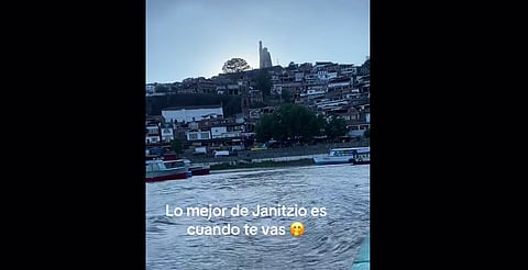 Turista se lanza contra Janitzio: comida, basura y niños vendedores; "lo mejor es cuando te vas", dice