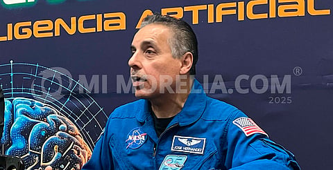 Astronauta insta a unir esfuerzos para apoyar la ciencia en México