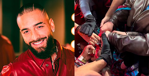 Fanáticas de Maluma protagonizaron pelea por su camiseta, se aferraron a ella por 40 minutos 