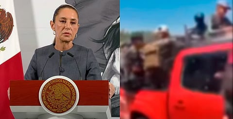 Se investiga caso de sujetos armados en Sábado de Gloria en Michoacán: Sheinbaum