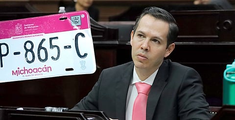 Alfredo Anaya presentará iniciativa para garantizar visibilidad de placas vehiculares
