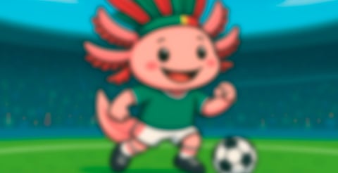 ¿Un ajolote? Filtran la que sería la mascota de México para el Mundial 2026