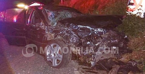 Joven muere tras choque en la Zitácuaro-Toluca