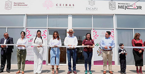 Inaugura Bedolla en Zacapu el décimo Centro para el Bienestar que reconstruye el tejido social