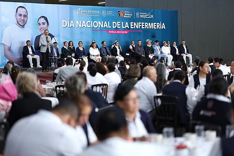SSM e IMSS Bienestar reconocen labor de 4 mil personas enfermeras 