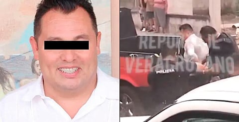 Detienen a exalcalde veracruzano,  simpatizantes lo acusan de amenazas y disparos