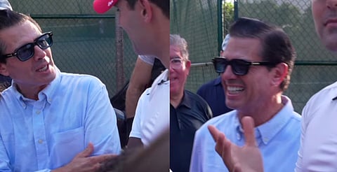 VIDEO: Peña Nieto reaparece en Punta Cana en medio de truco de magia 