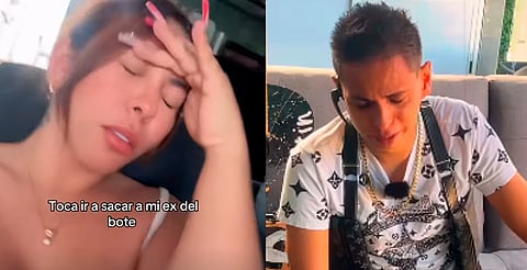 Exnovia de Alex Marín reacciona a su arresto; "a mí no me estén involucrando", pide
