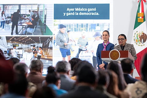 Elección del Poder Judicial fue todo un éxito, participaron cerca de 13 millones de Mexicanos: Sheinbaum