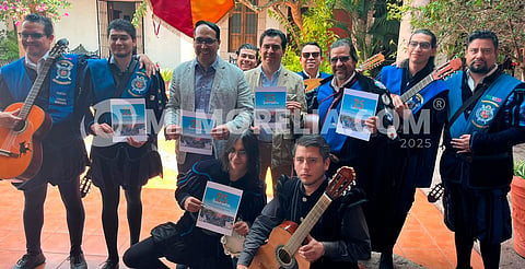 Del 12 al 15 de junio realizarán certamen internacional de tunas en Morelia