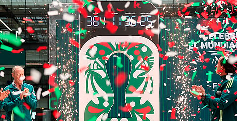 México arranca cuenta regresiva rumbo al Mundial 2026 con develación de reloj