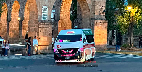 ¡Solo 9 pesos! Combis rojas aplicarán tarifa especial dominical en Morelia