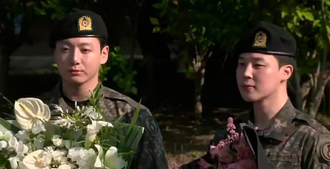 Jungkook y Jimin de BTS terminaron su servicio militar; así fue su salida [VIDEO]