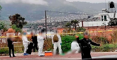 Hallan ejecutado en glorieta de Erandeni, Tarímbaro; había un mensaje 