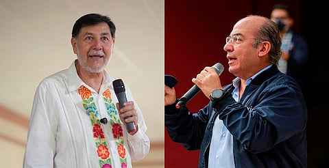 Noroña y Calderón coinciden en el Vaticano y reavivan viejas tensiones