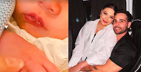 Yuridia da la bienvenida a su tercer hijo: así lo anunció en redes