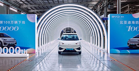BYD frena su planta en México por tensiones comerciales con EU:
Bloomberg