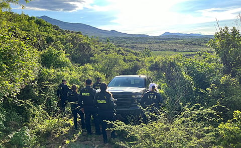 Policía Morelia recupera camioneta con reporte de robo en la carretera Morelia-Pátzcuaro