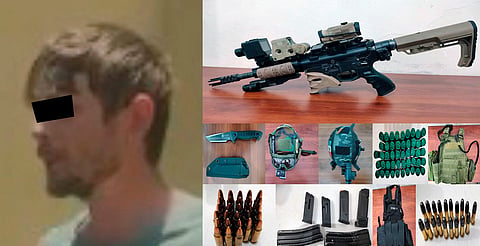 Detienen en el Estado de México a estadounidense con armas y credencial de la CIA