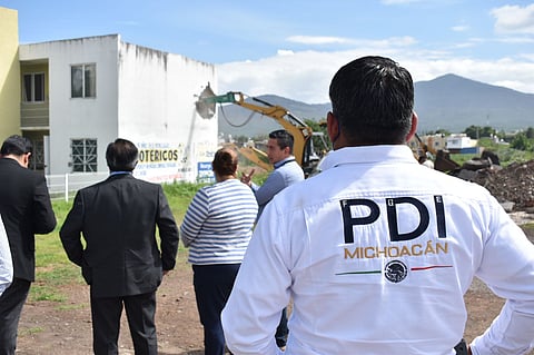 Fiscalía restituye terreno despojado al IMSS en Villas del Pedregal, Morelia
