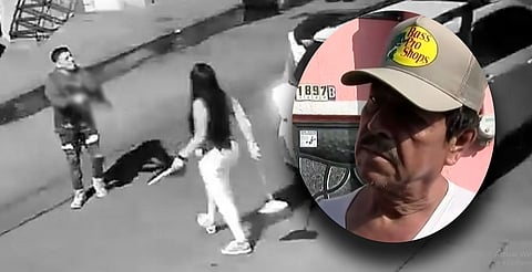 El feminicidio fue captado en video por cámaras de seguridad

