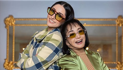 ¡Inédito! Las dos Chilindrinas: María Antonieta y Paola Montes posan juntas 