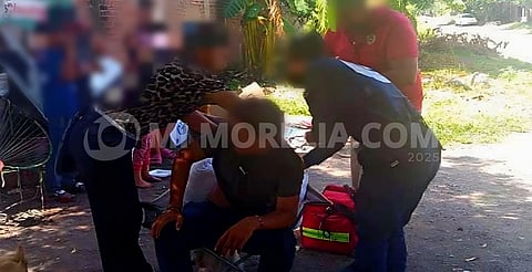 Recolector de basura sobrevive a ataque con arma blanca 