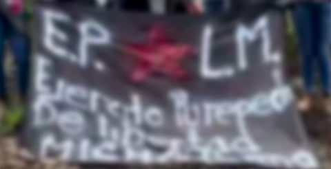 Un montaje, video de civiles armados en la región Purépecha: Bedolla