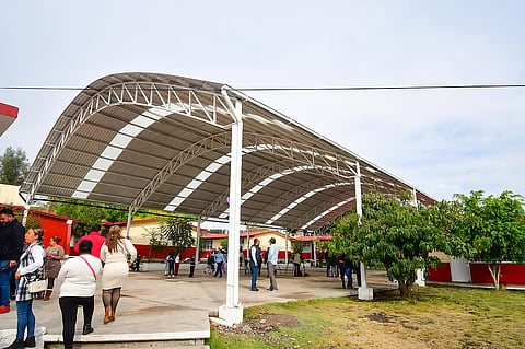 Ayuntamiento de Morelia construirá siete techumbres escolares más en este 2025