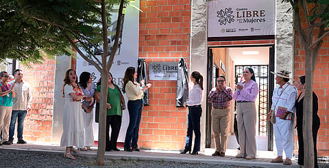 Inaugura Claudia Sheinbaum Centro LIBRE para mujeres en Silao, Guanajuato 