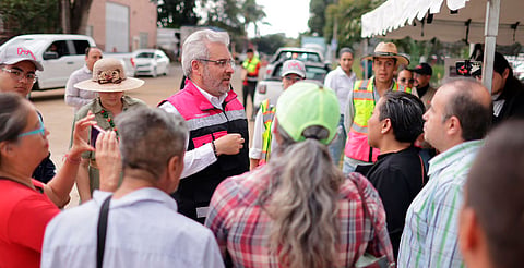 Supervisa Bedolla segunda fase de obras en Paseo de la Revolución, en Uruapan