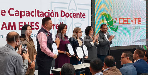 CECyTEM firma convenio con la UNAM ENES Morelia para capacitación docente