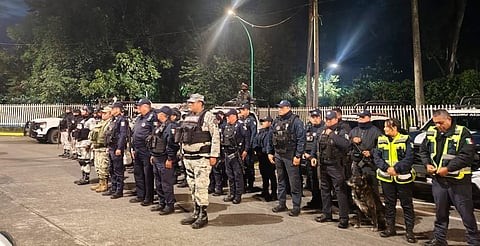 Uruapan, con presencia operativa interinstitucional: SSP 