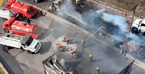 Gasera asegura contar con seguros y promete atender a víctimas de explosión de pipa en CDMX 