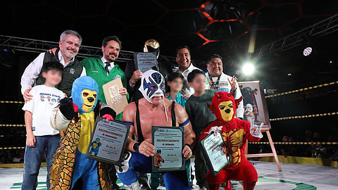 IMSS y CMLL unen esfuerzos para acercar la lucha libre a las juventudes y promover el cuidado de la salud