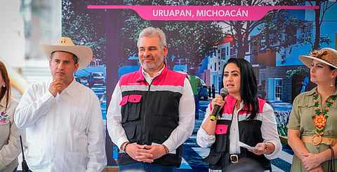 Uruapan suma 4 años de desarrollo histórico con gobierno de Bedolla: Gladyz Butanda 