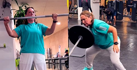 Xóchitl Gálvez presume la rutina fitness con la que bajó 18 kg y sorprende en TikTok 