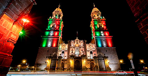 Este mes encendido de la Catedral de Morelia se iluminará con “The Champions” de ERA
