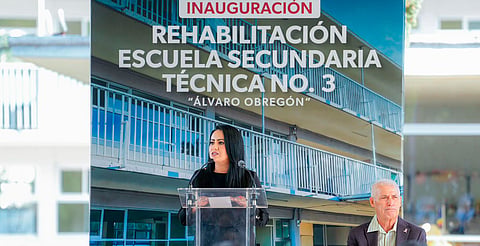 Secundaria Técnica 3 estrena aulas gracias a obras previas al teleférico de Morelia