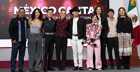 Claudia Sheinbaum anuncia gira “México Canta” para promover música sin apología a la violencia ni al consumo de drogas
