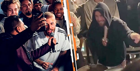 Justin Bieber se luce con banda sinaloense en Los Ángeles