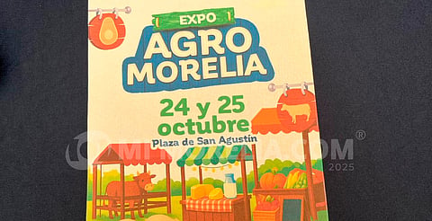 Habrá Expo Agro en Plaza de San Agustín; habrá lácteos, verduras, carnes y más, hechos por estudiantes
