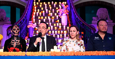 Carlos Soto, alcalde de Zamora, presenta las actividades de la Noche de Muertos 2025 