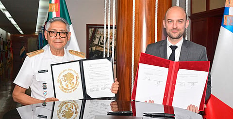 Firman México y Francia alianza con objetivo común contra drogas y contrabando