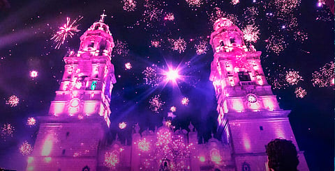 Catedral de Morelia se iluminará al ritmo de música navideña los sábados de diciembre